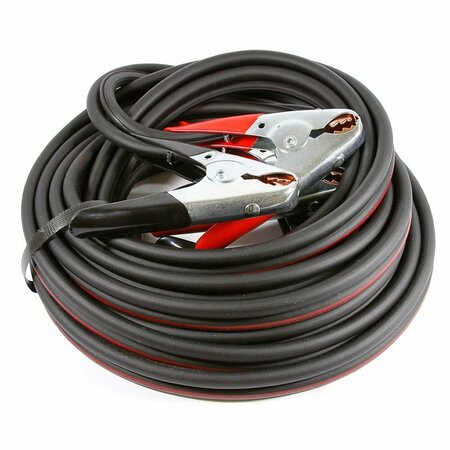 FORNEY Heavy Duty Battery Jumper Cables, 4 Gauge Twin Copper Cable x 12ft 52870